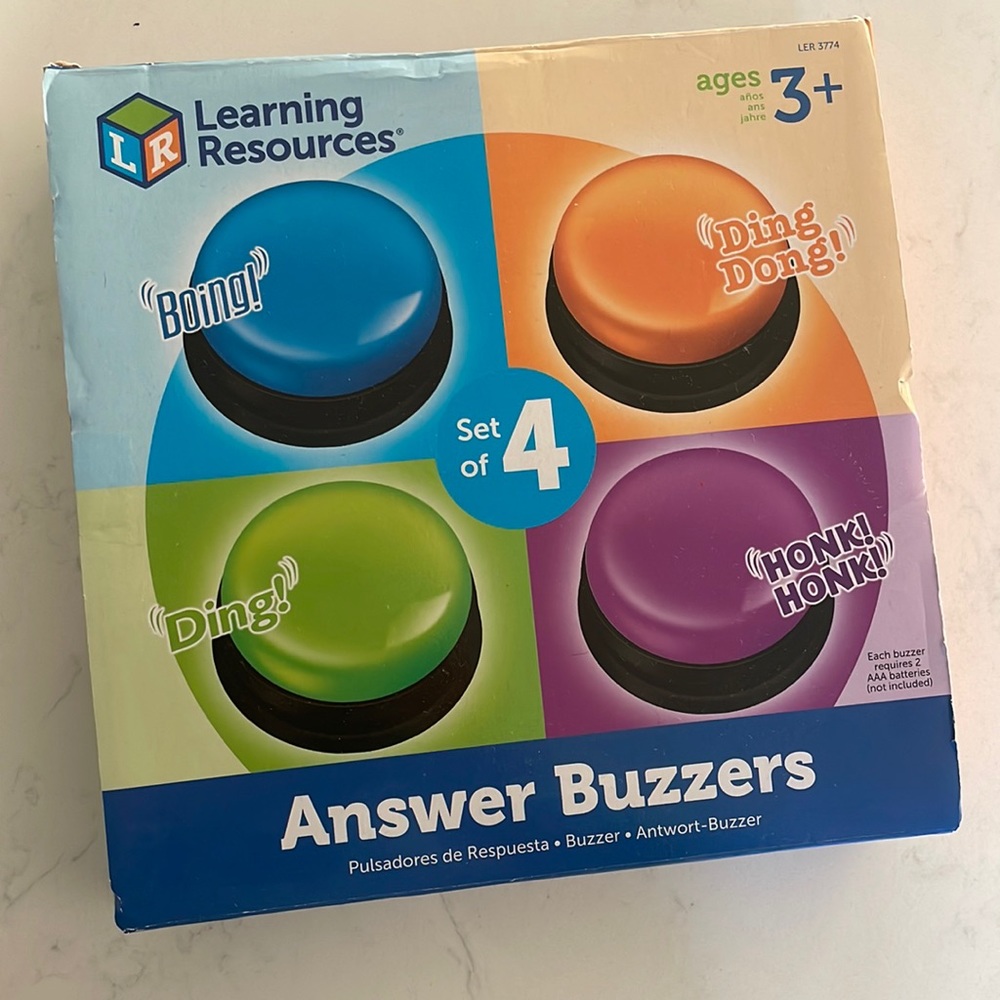 Answer Buzzers Set Of 4.